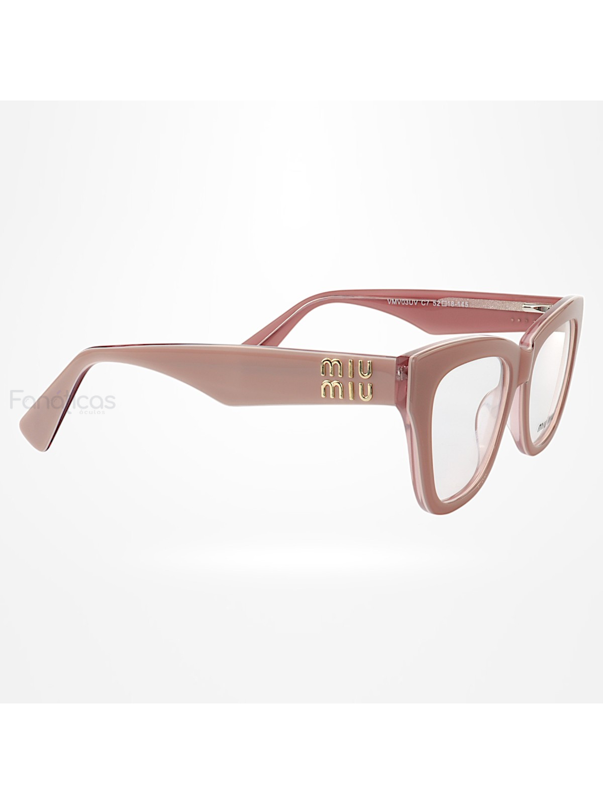 Armação de Óculos Gatinho VMV03UV Rose