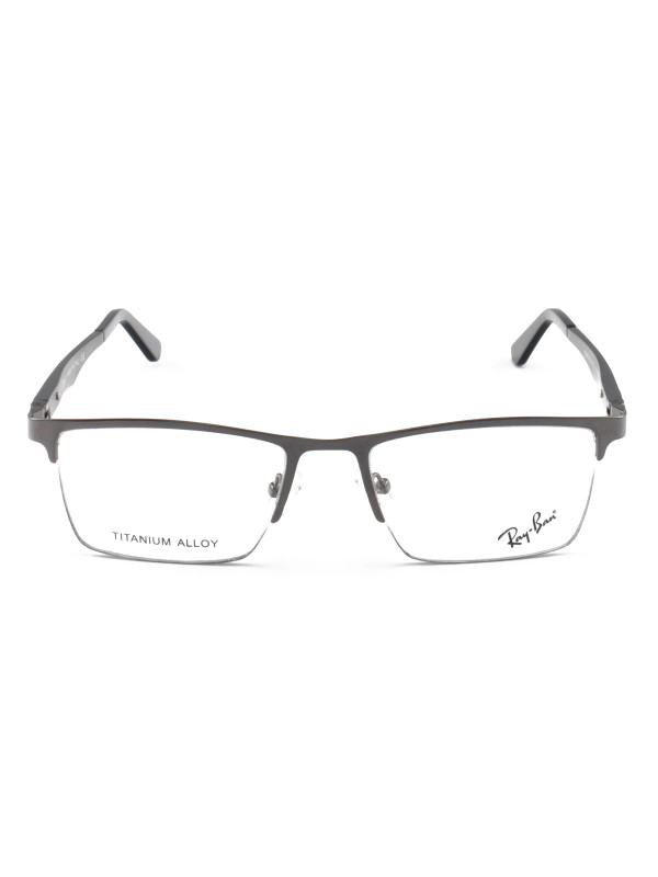 Armacao de Óculos Masculina Meio Aro FN9128 Grafite