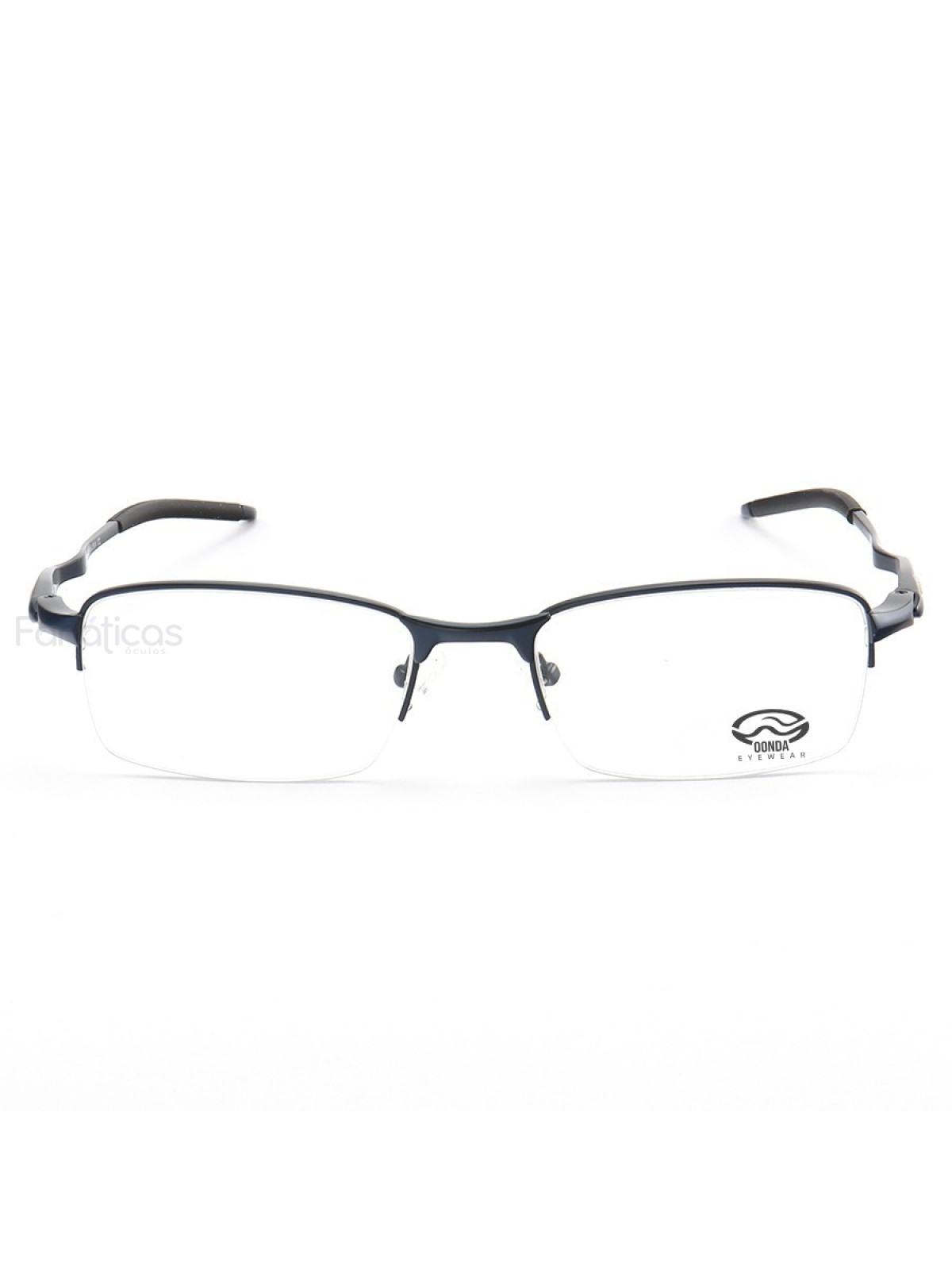 Armação de Óculos Meio Aro Evade OX3208 Azul