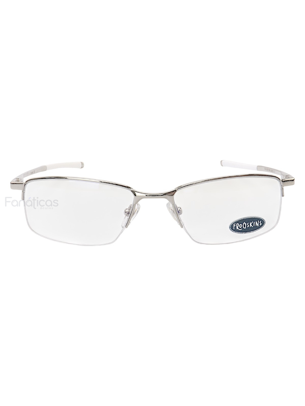 Armação de Óculos Meio Aro Lancer OX3128 Prata