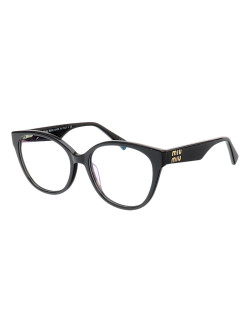Armação de Óculos Oval MM01 Preto