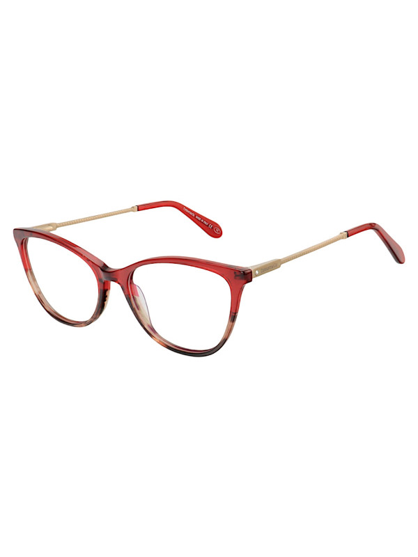 Armação de Óculos Oval TF2668 Vermelho Degrade