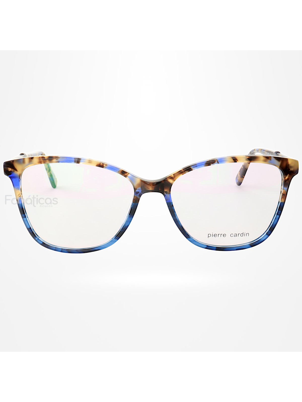 Armação de Óculos Quadrada  PC8470 Azul Tartaruga