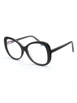 Armação de Óculos Quadrada CL00110 Preto