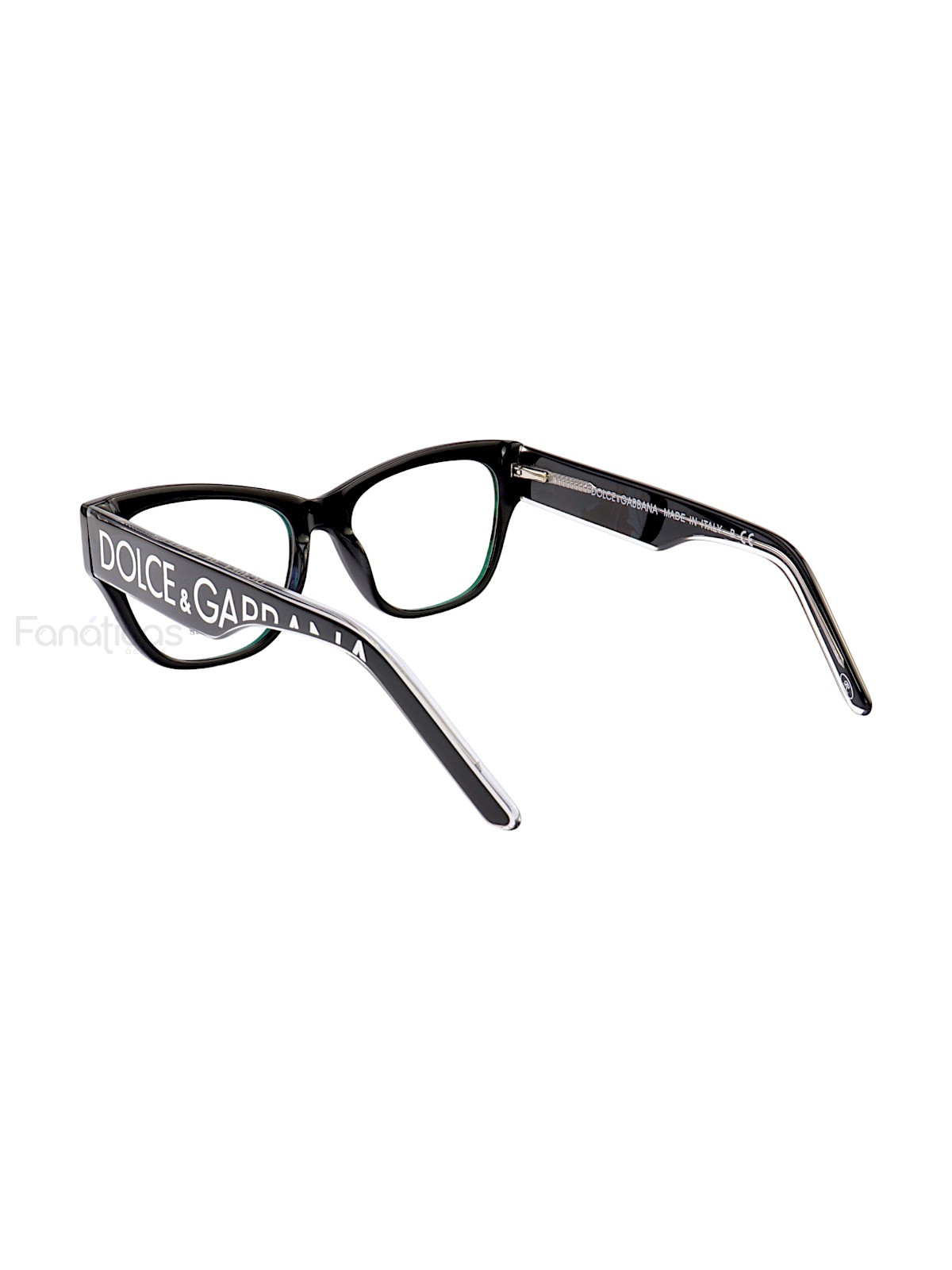 Armação de Óculos Quadrada D4054 Preto