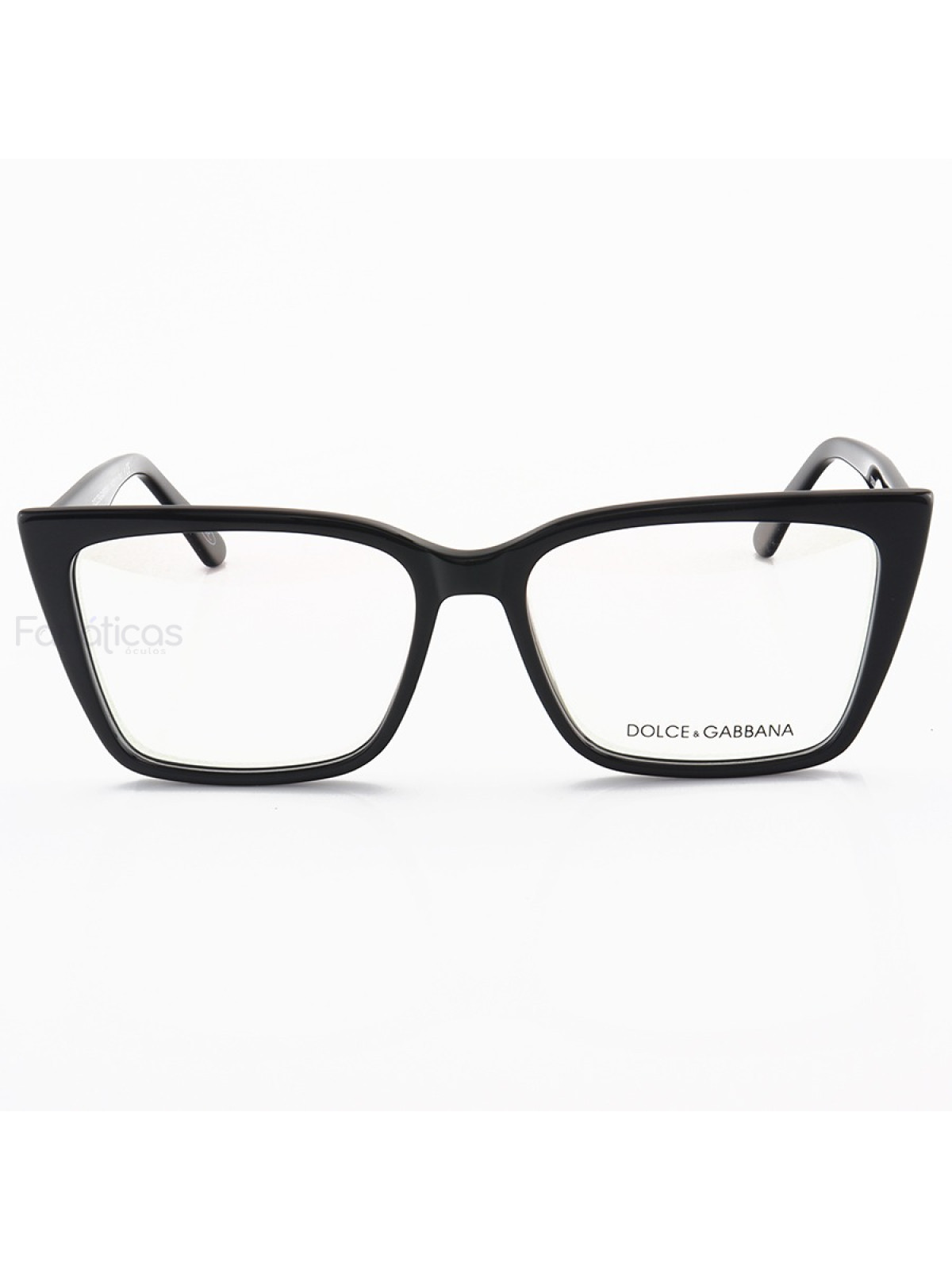 Armação de Óculos Quadrada DG5031 Preto