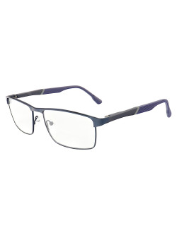 Armação de Óculos 65109 Quadrado Azul