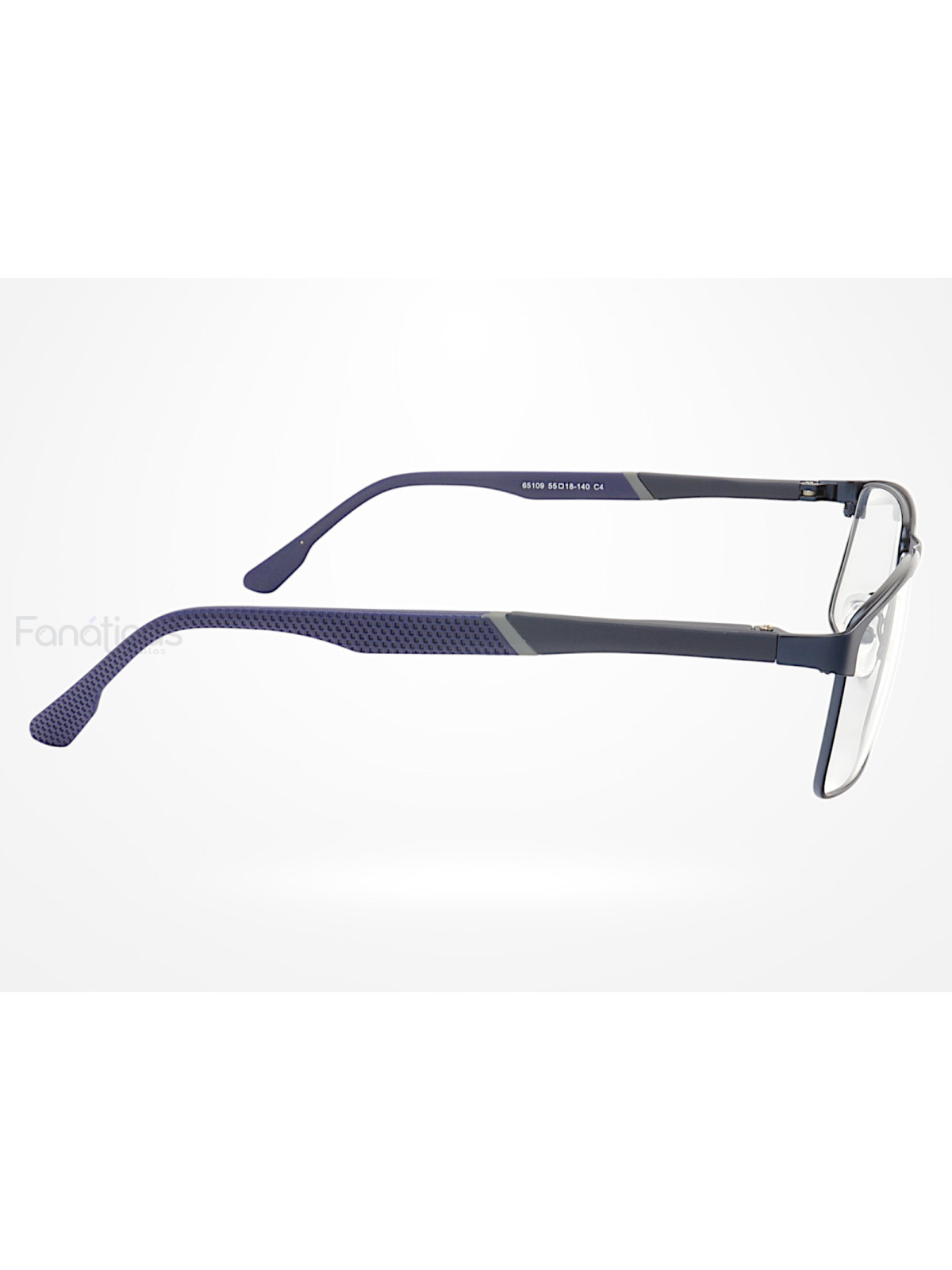 Armação de Óculos 65109 Quadrado Azul