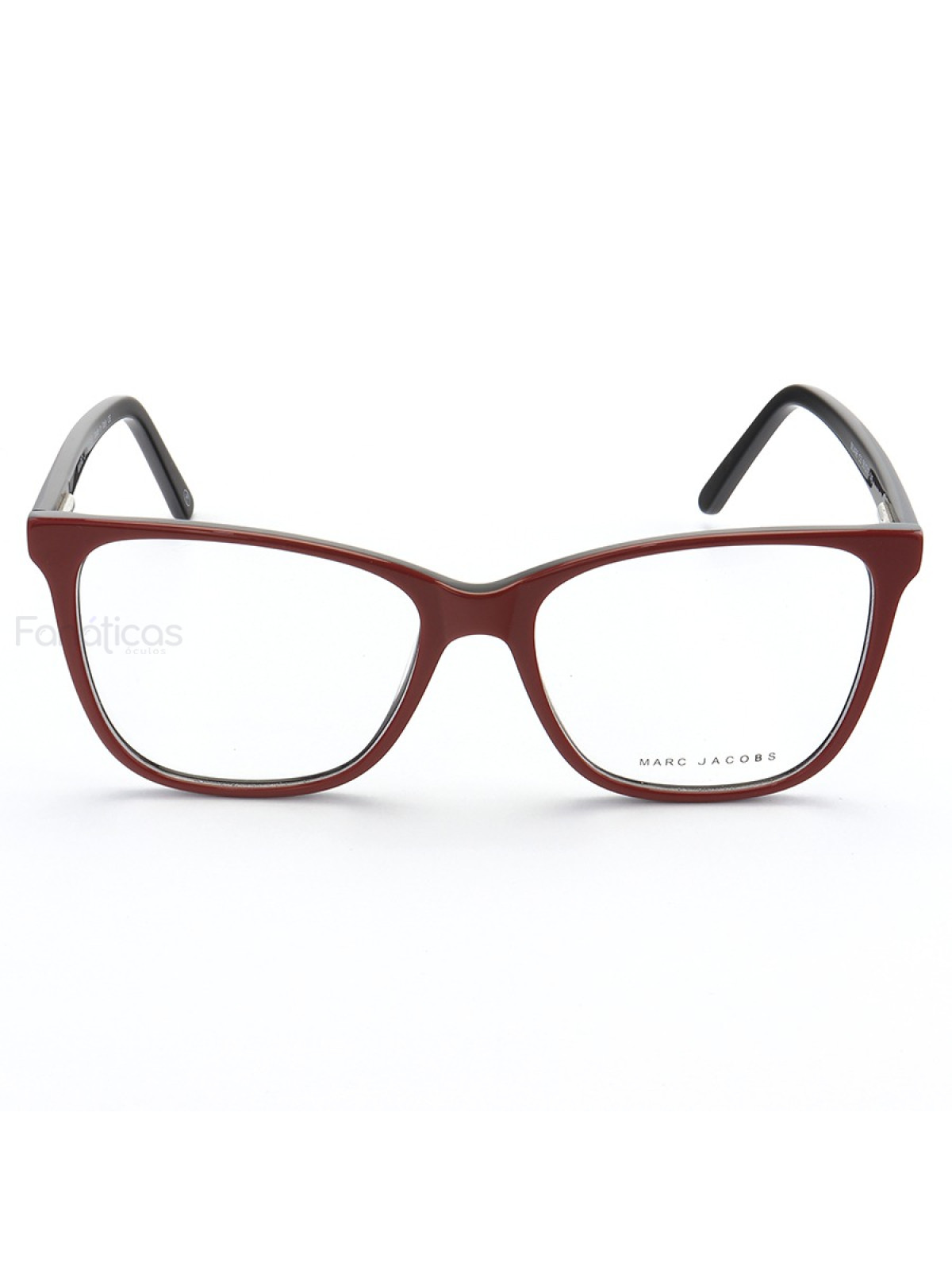Armação de Óculos Quadrada MJ496 Vermelho