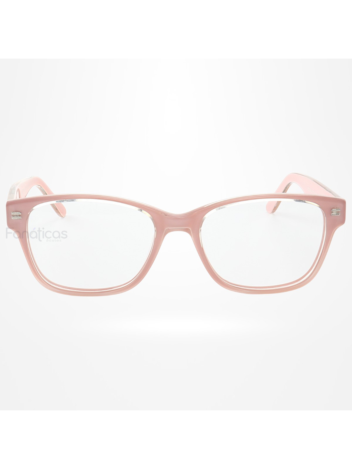 Armação de Óculos Quadrada PZ3546 Infantil Rosa