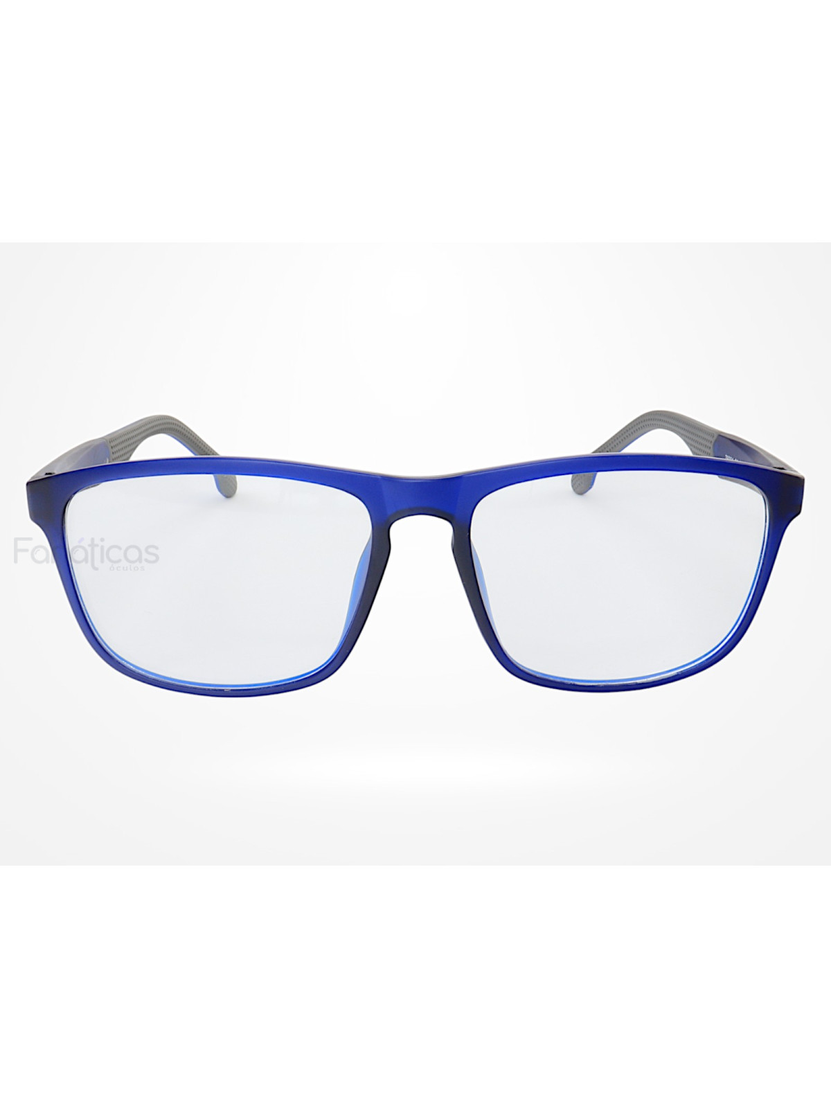 Armação de Óculos 76004 Quadrado Azul