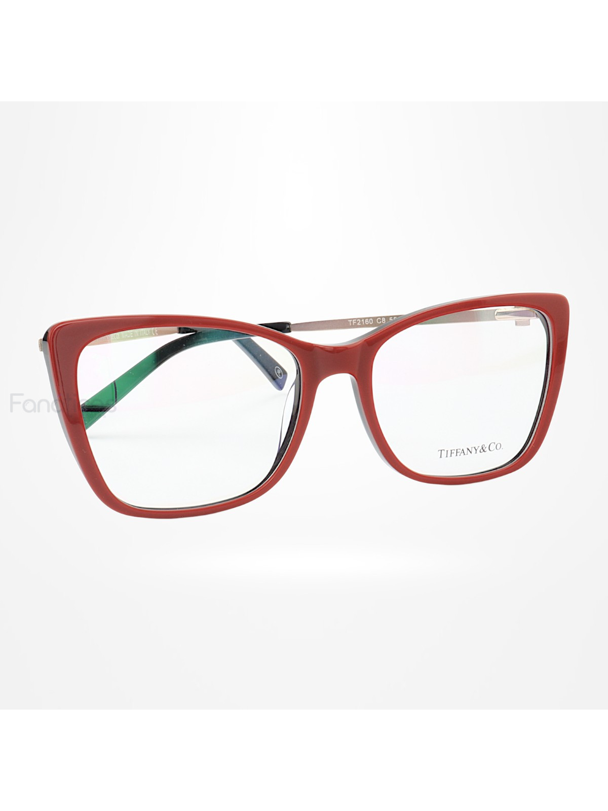 Armação de Óculos Quadrada TF2162 Vermelho