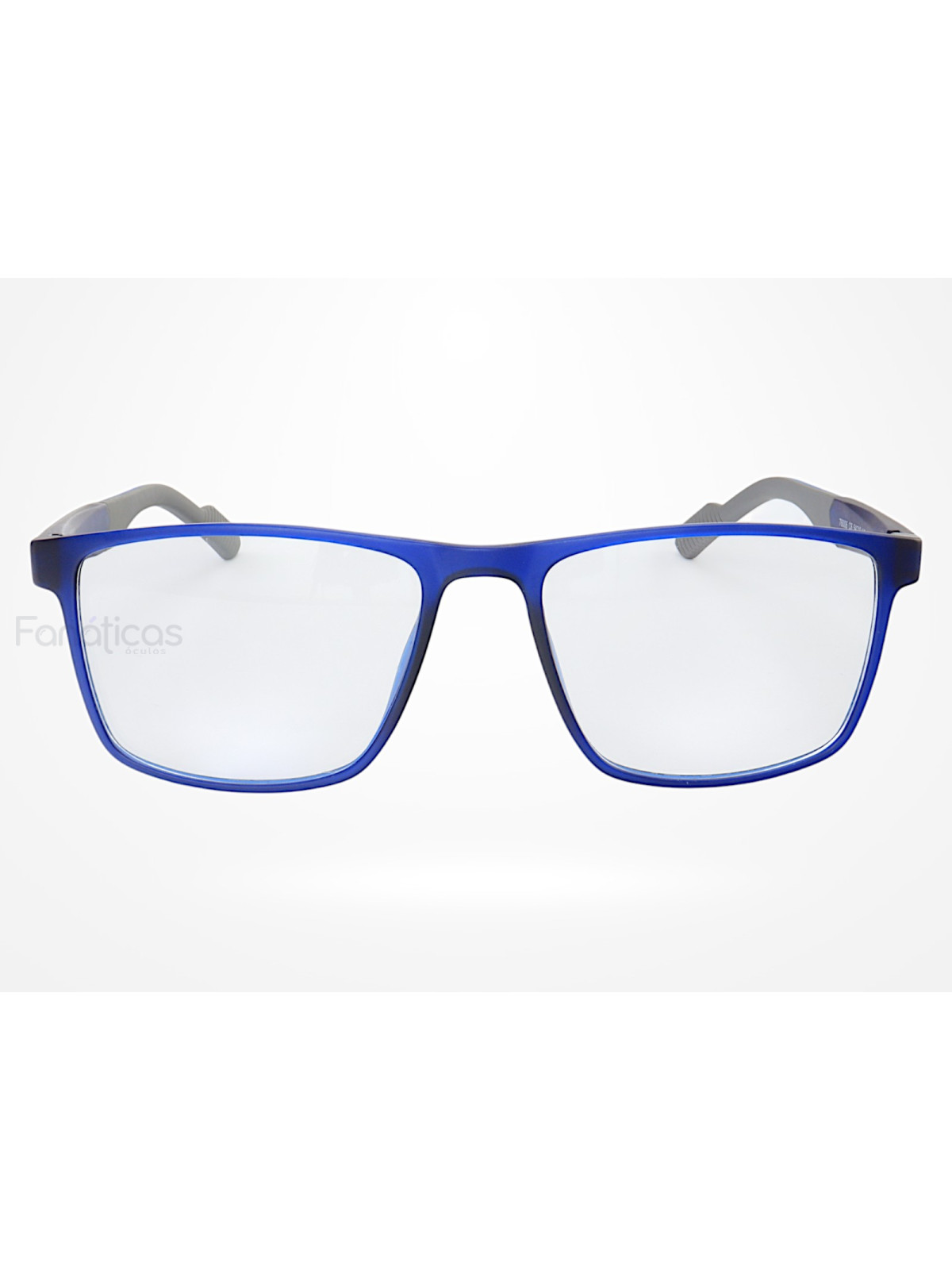 Armação de Óculos 76006 Quadrado Azul