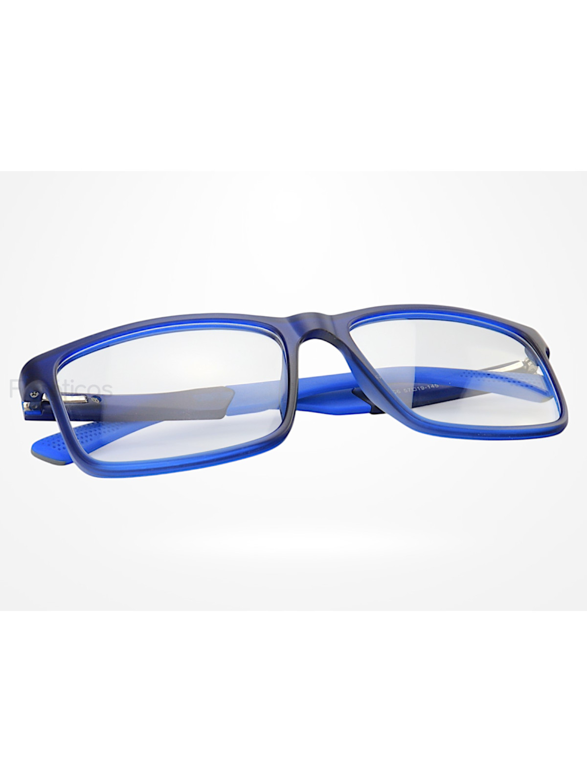 Armação de Óculos 76009 Quadrado Azul