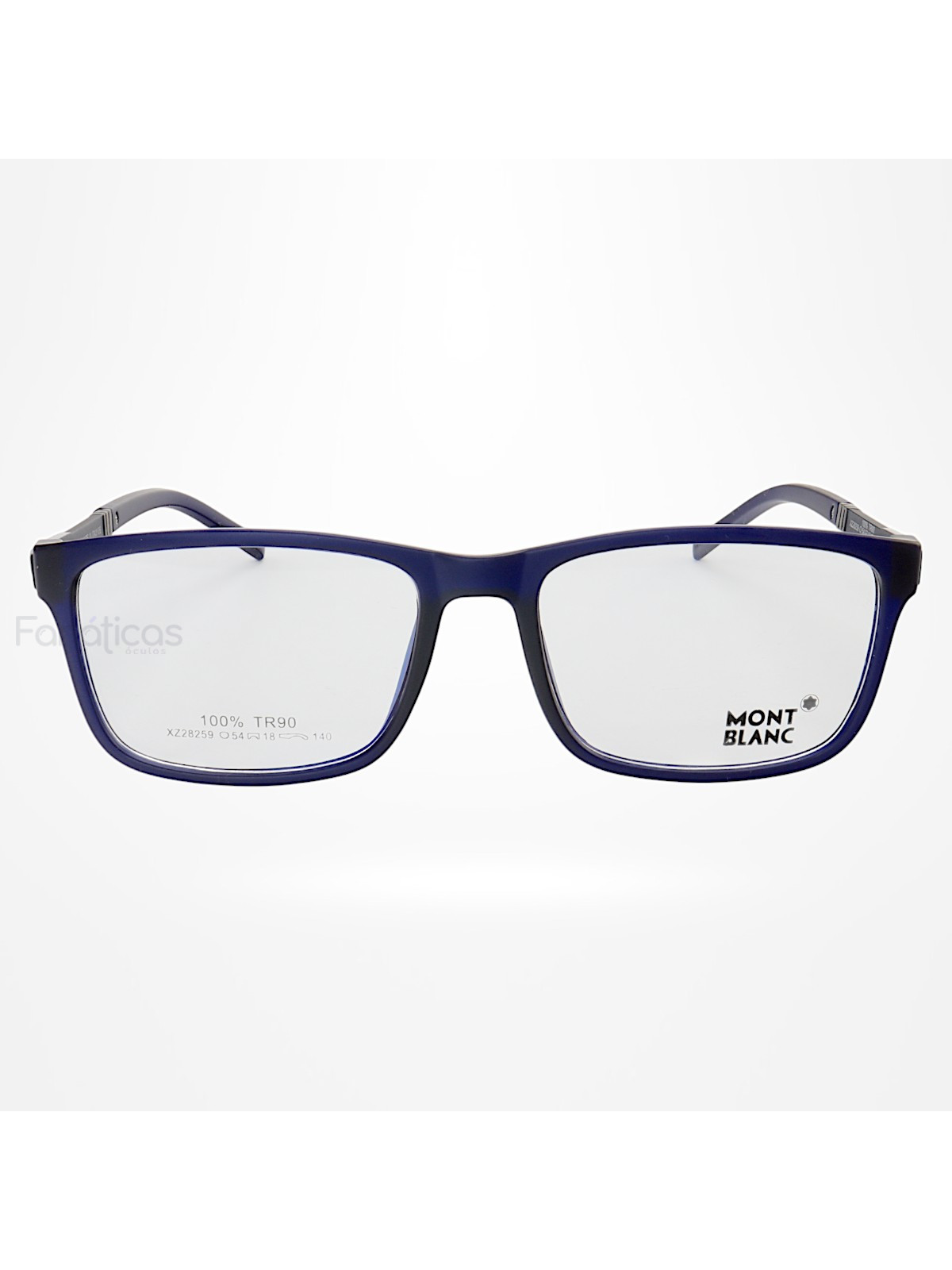 Armação de Óculos Quadrada XZ28259 Azul