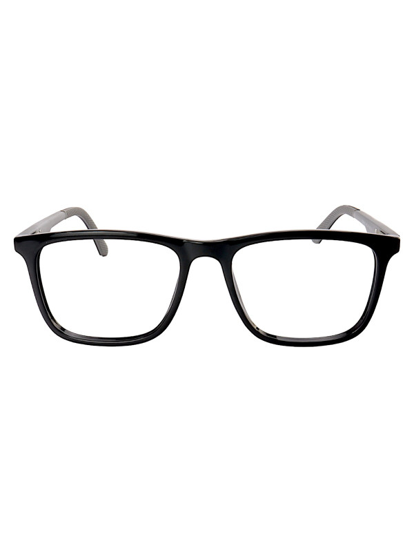 Armação de Óculos Quadrado FD99005 Preta e Cinza