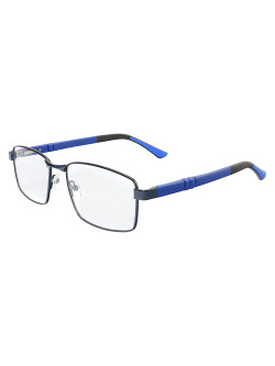 Armação de Óculos 81007 Quadrado Azul