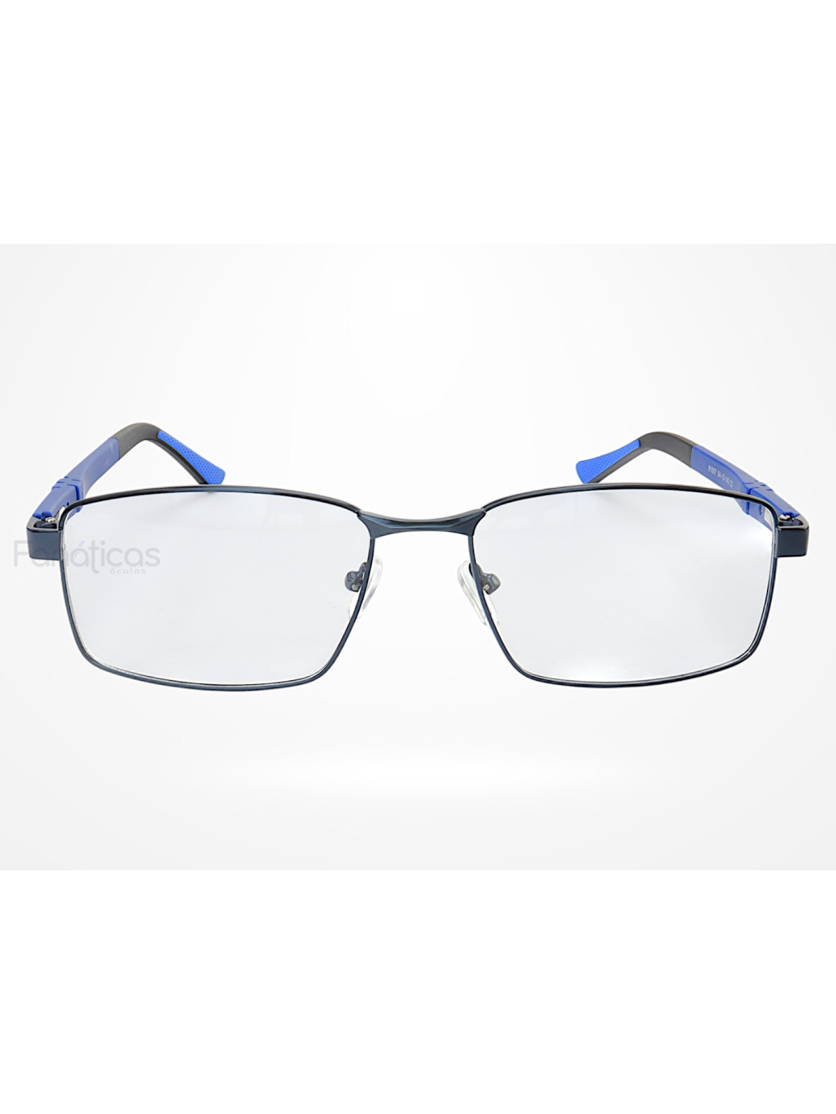 Armação de Óculos 81007 Quadrado Azul
