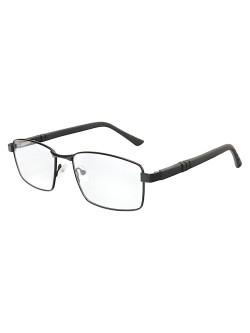 Armação de Óculos 81007 Quadrado Preto
