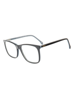 Armação de Óculos Quadrado GG05540 Preto e Cinza