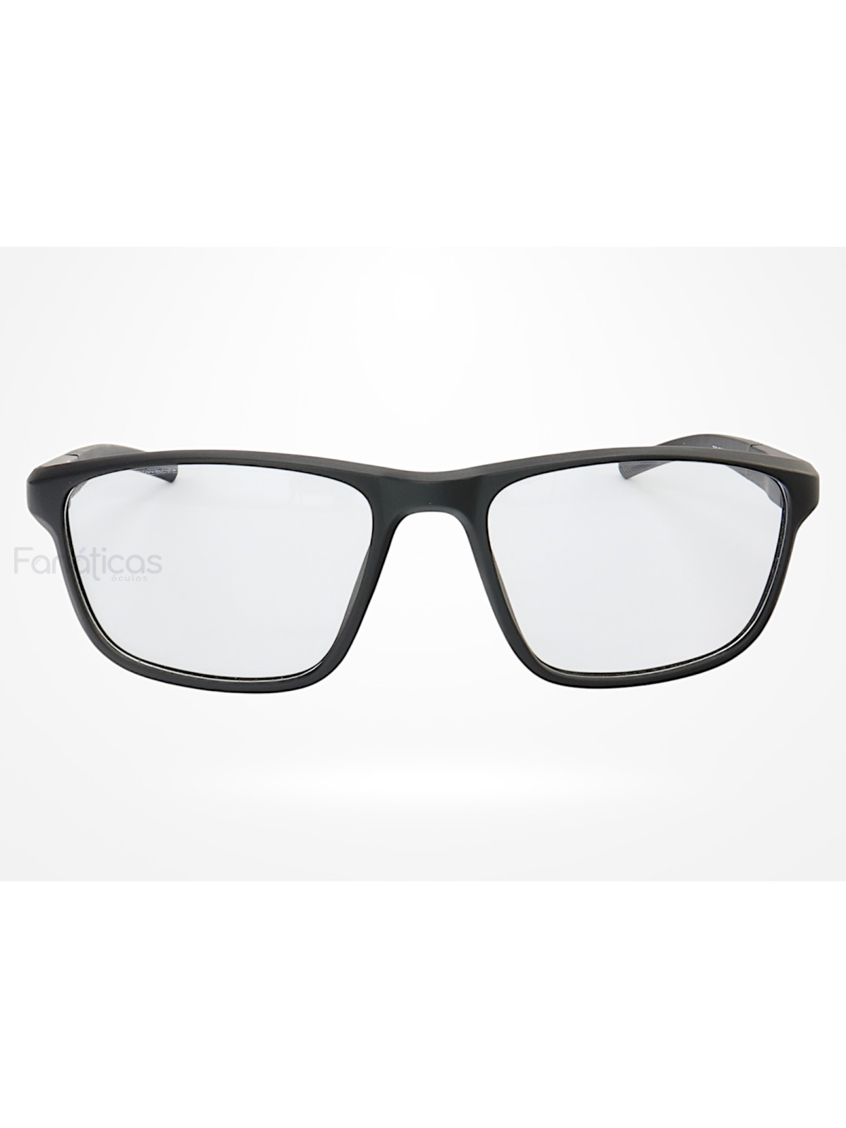 Armação de Óculos 8207 Esportivo Quadrado Preto