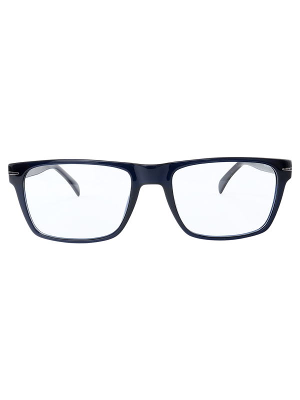 Armação de Óculos Quadrado MC3912 Azul e Preto
