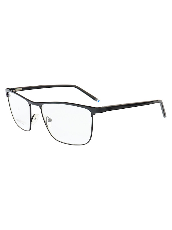 Armação de Óculos 8855 Quadrado Preto Azul