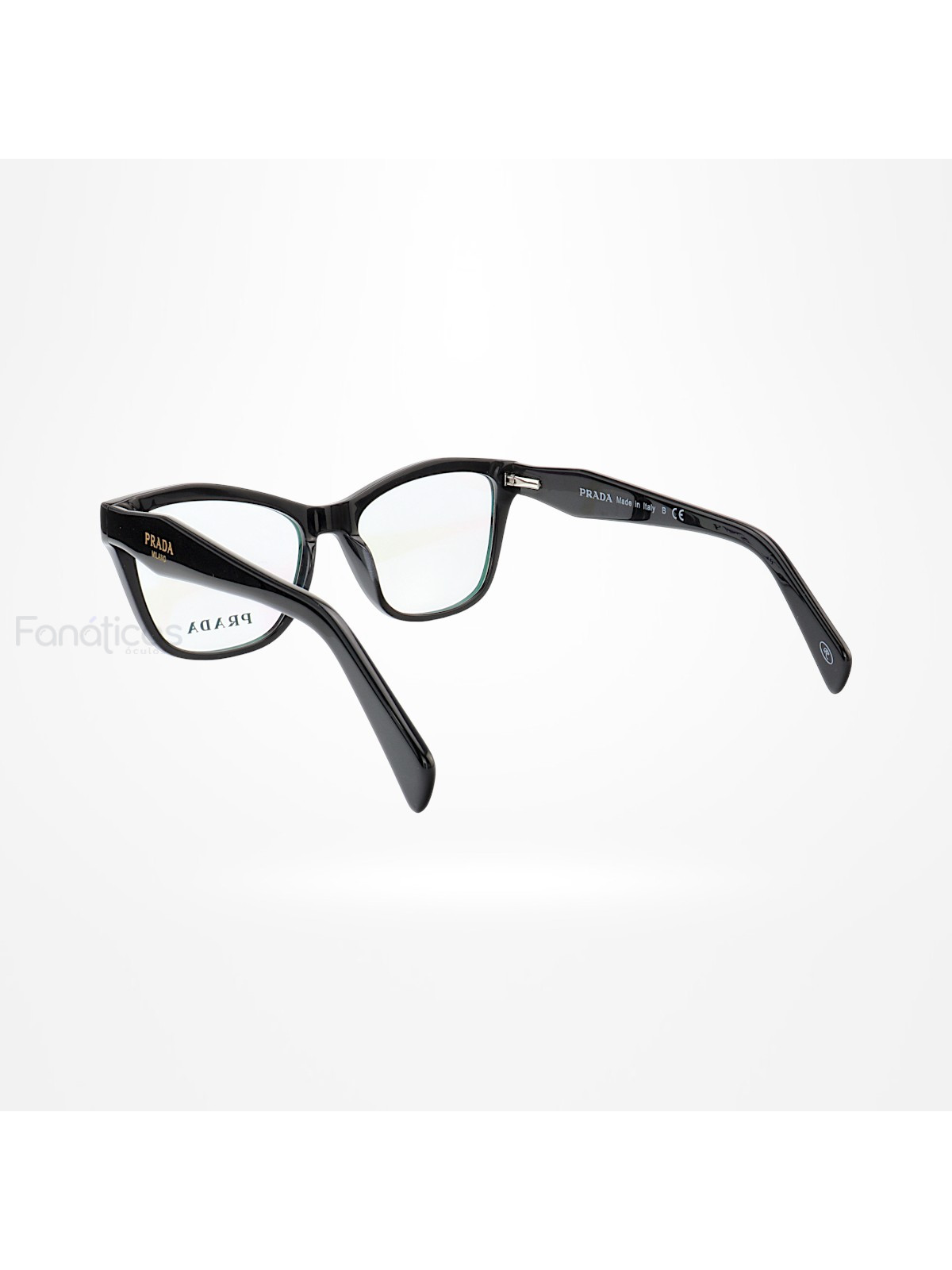 Armação de Óculos Quadrado PD0801 Preto