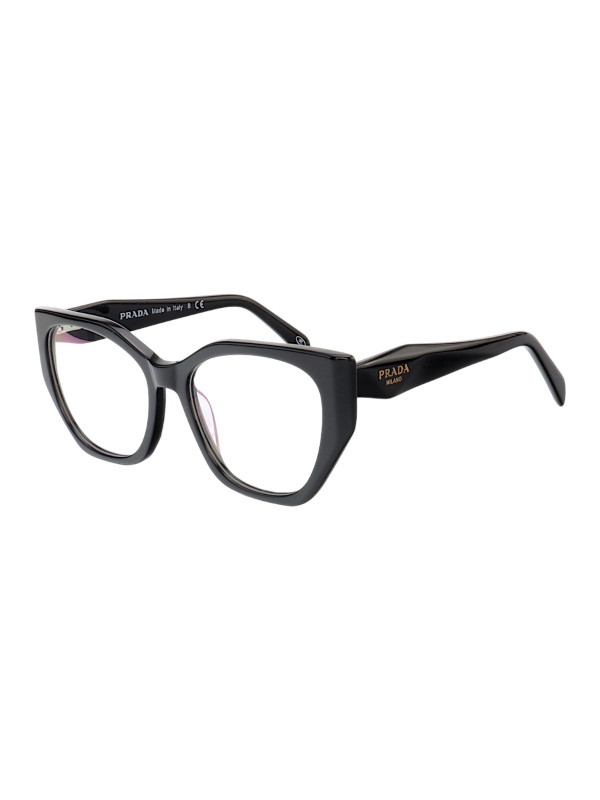 Armação de Óculos Quadrado PD18W Preto