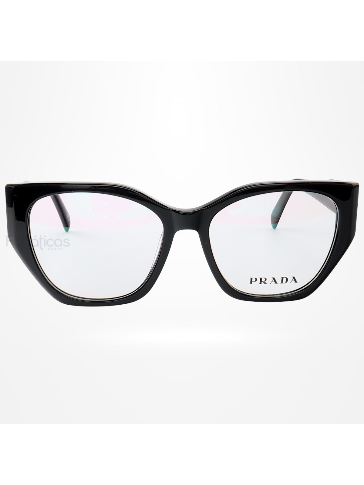 Armação de Óculos Quadrado PD18W Preto