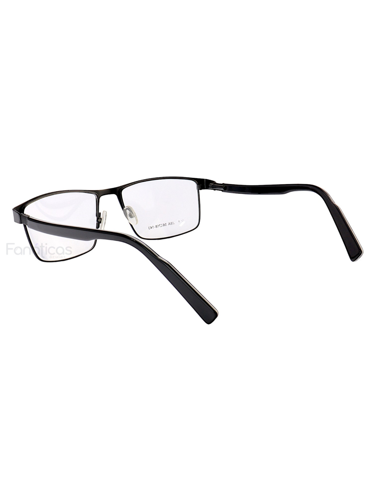 Armação de Óculos Quadrado SL028A Preto