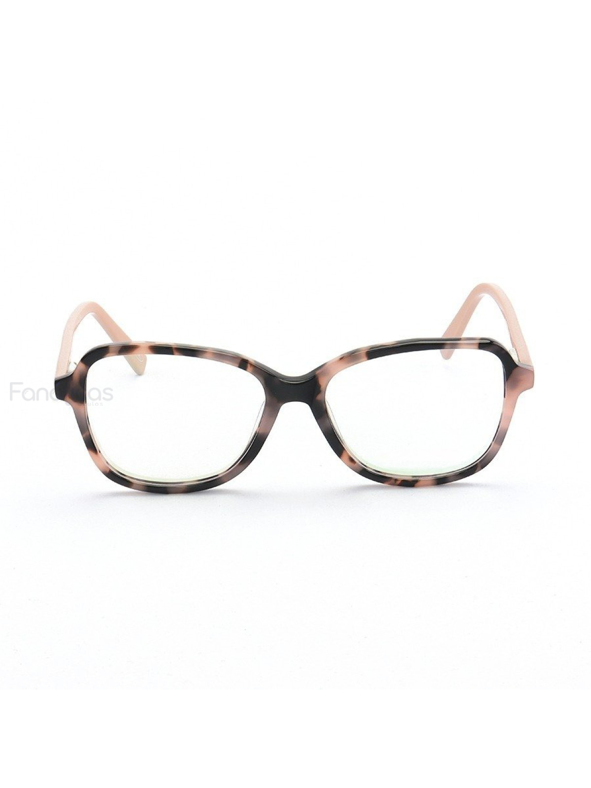Armação de Óculos Quadrado TF2211 Rosa Tartaruga