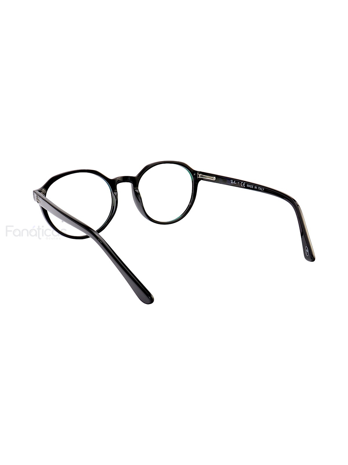 Armação de Óculos RB7187 Redondo Preto