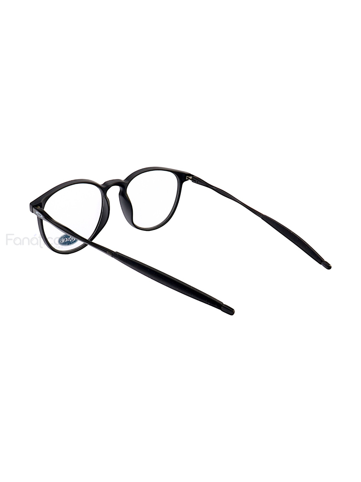 Armação de Óculos Redonda 3219 Acetato Preta Masculina