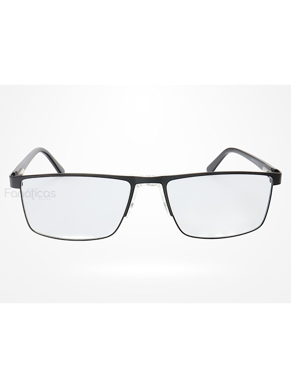 Armação de Óculos AQ230914 Retangular Preto