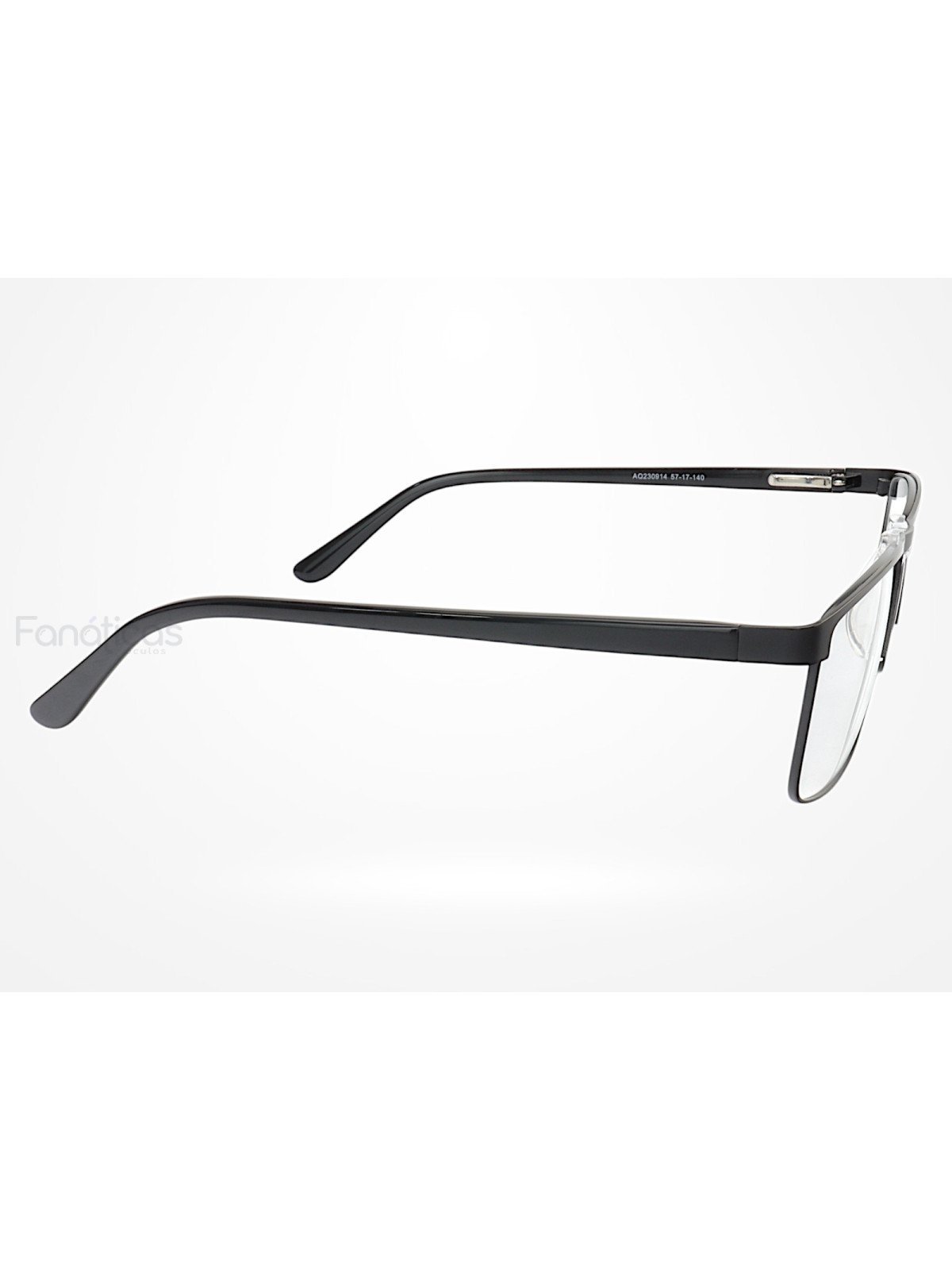 Armação de Óculos AQ230914 Retangular Preto