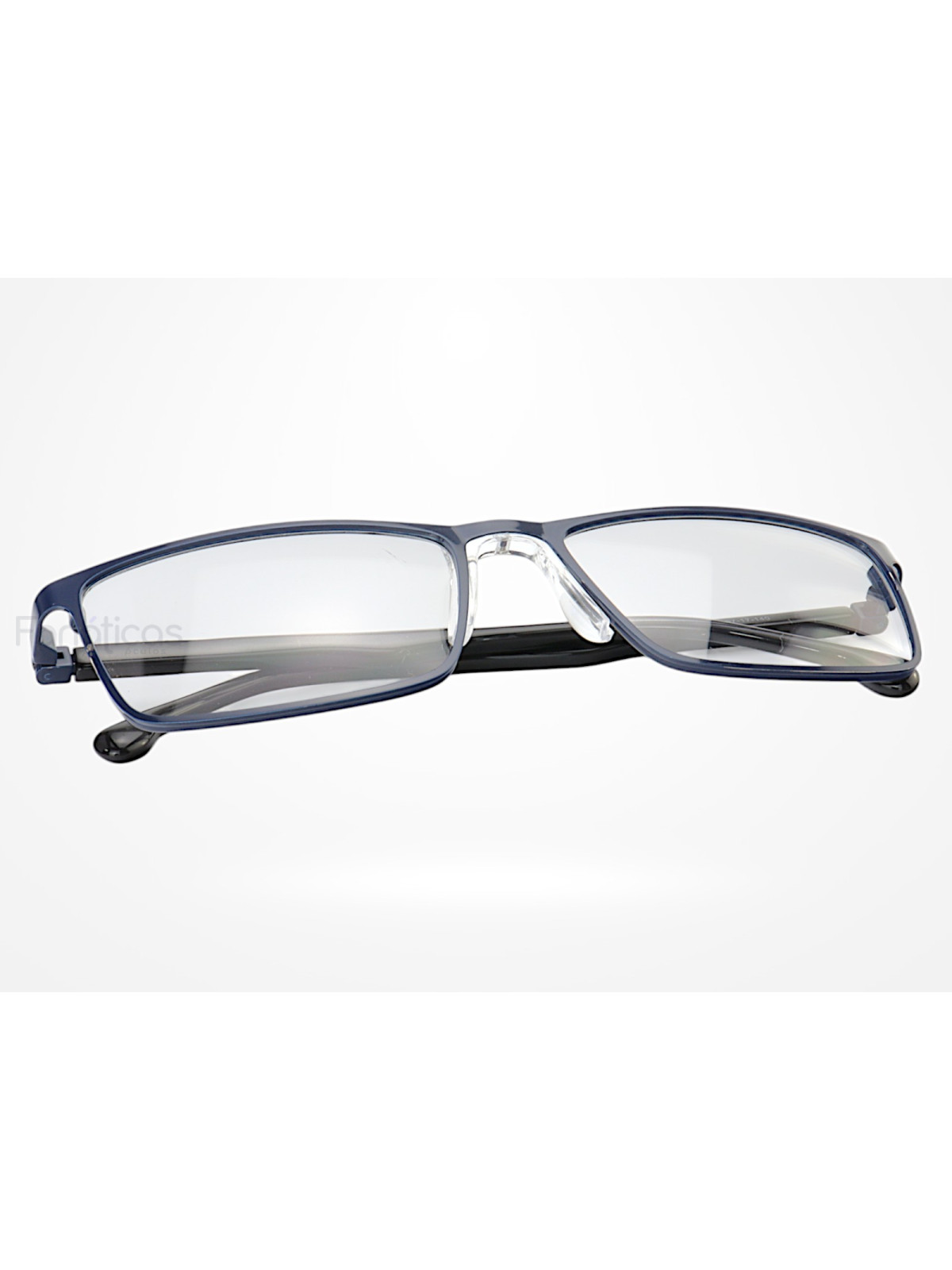 Armação de Óculos AQ230915 Retangular Azul