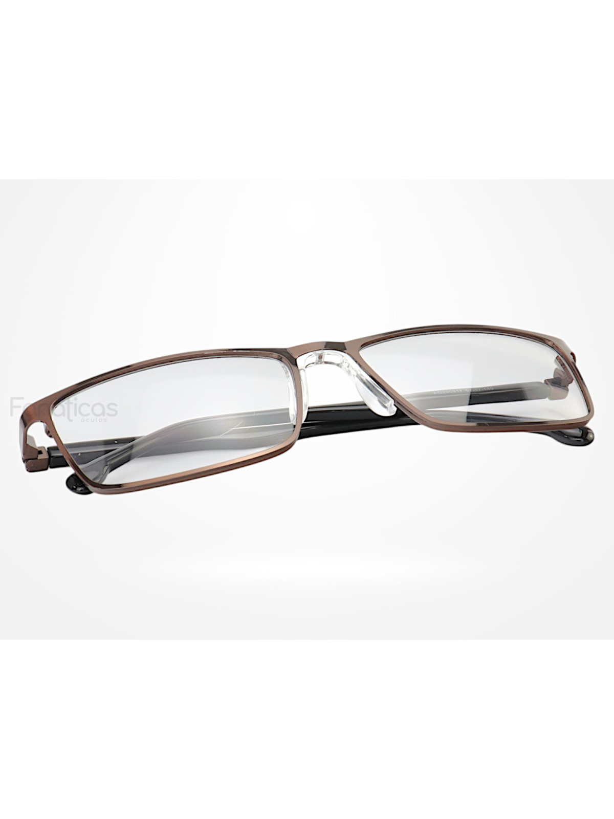 Armação de Óculos AQ230915 Retangular Marrom
