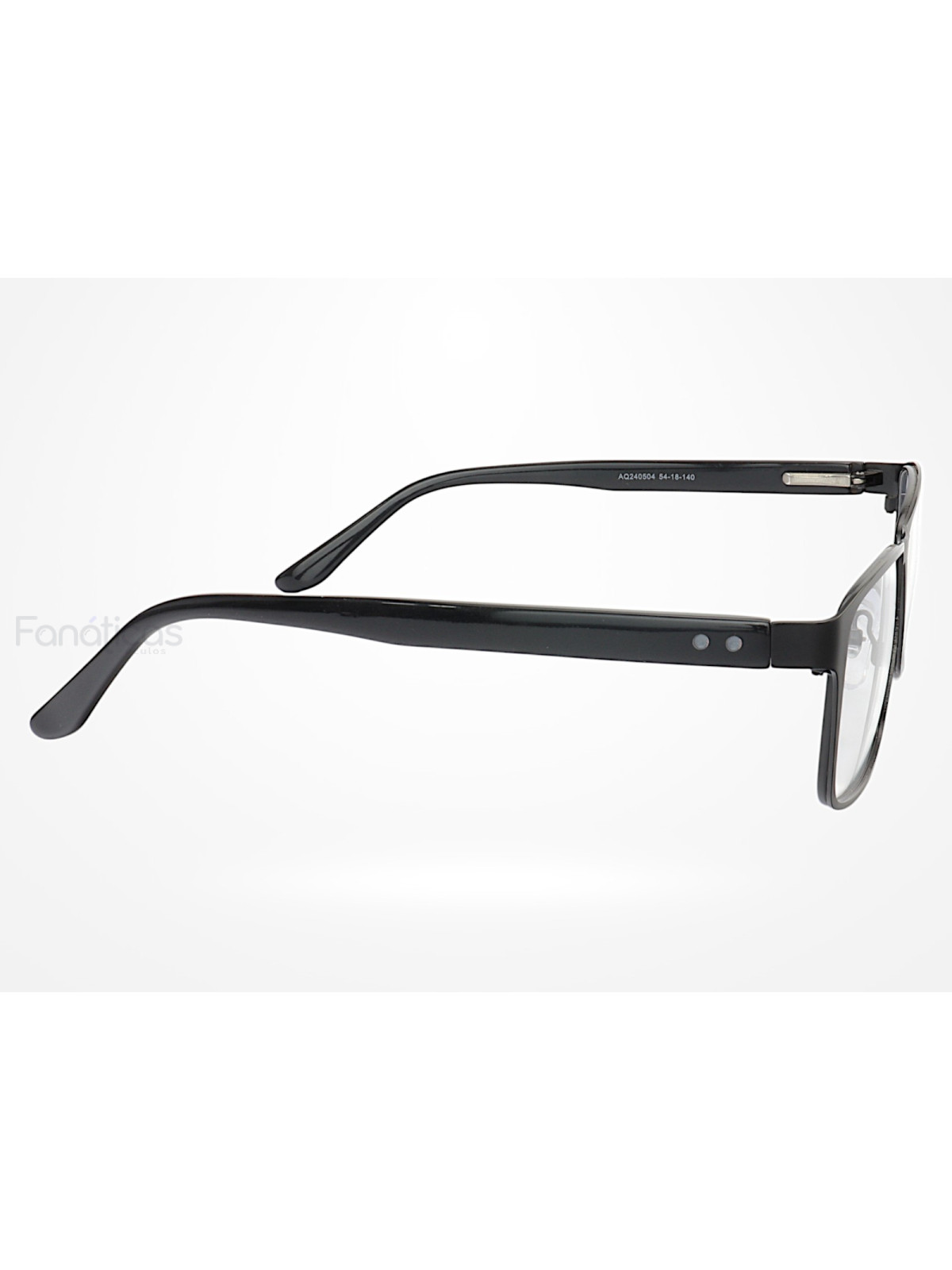 Armação de Óculos AQ240504 Retangular Preto