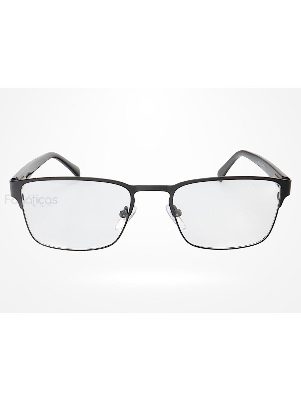 Armação de Óculos AQ240505 Quadrado Preto