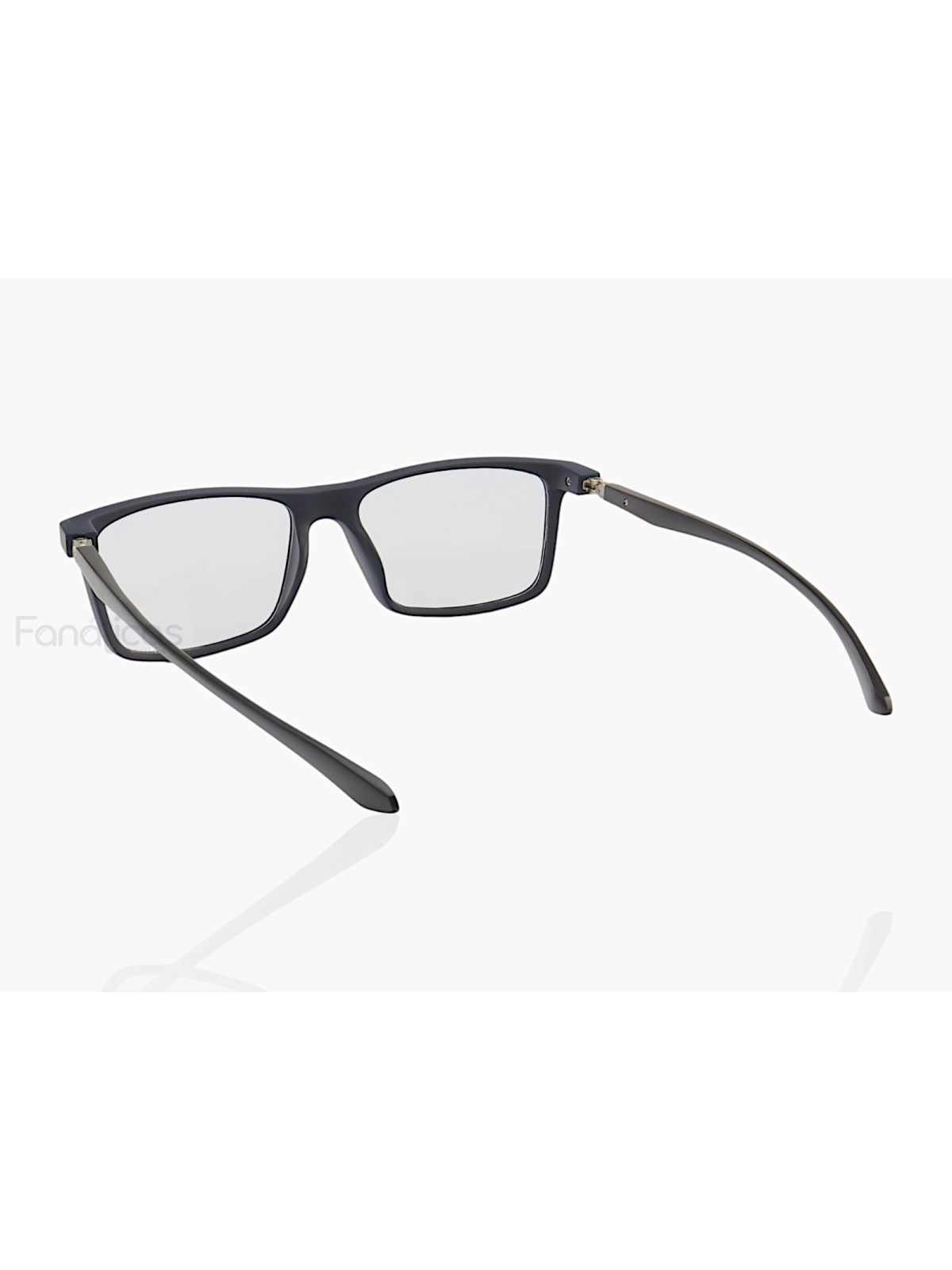 Armação de Óculos Retangular 360 C3 MR9140 Azul e Preto