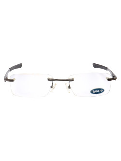 Armação de Óculos Retangular Balgriff Wingfold Grafite Masculina