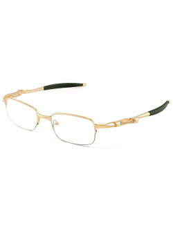 Armação de Óculos Retangular Coilover Molinha OX5043 Dourado