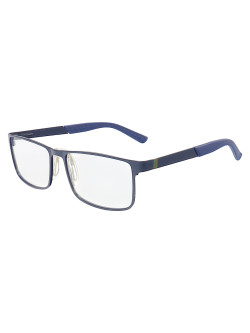 Armação de Óculos AQ240701 Retangular Azul