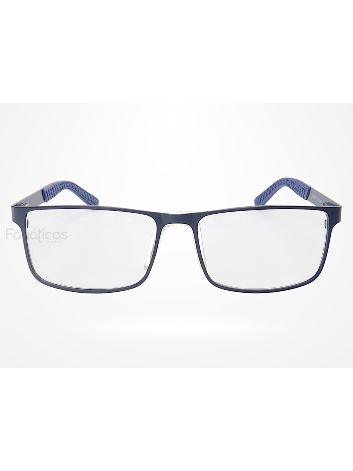Armação de Óculos AQ240701 Retangular Azul