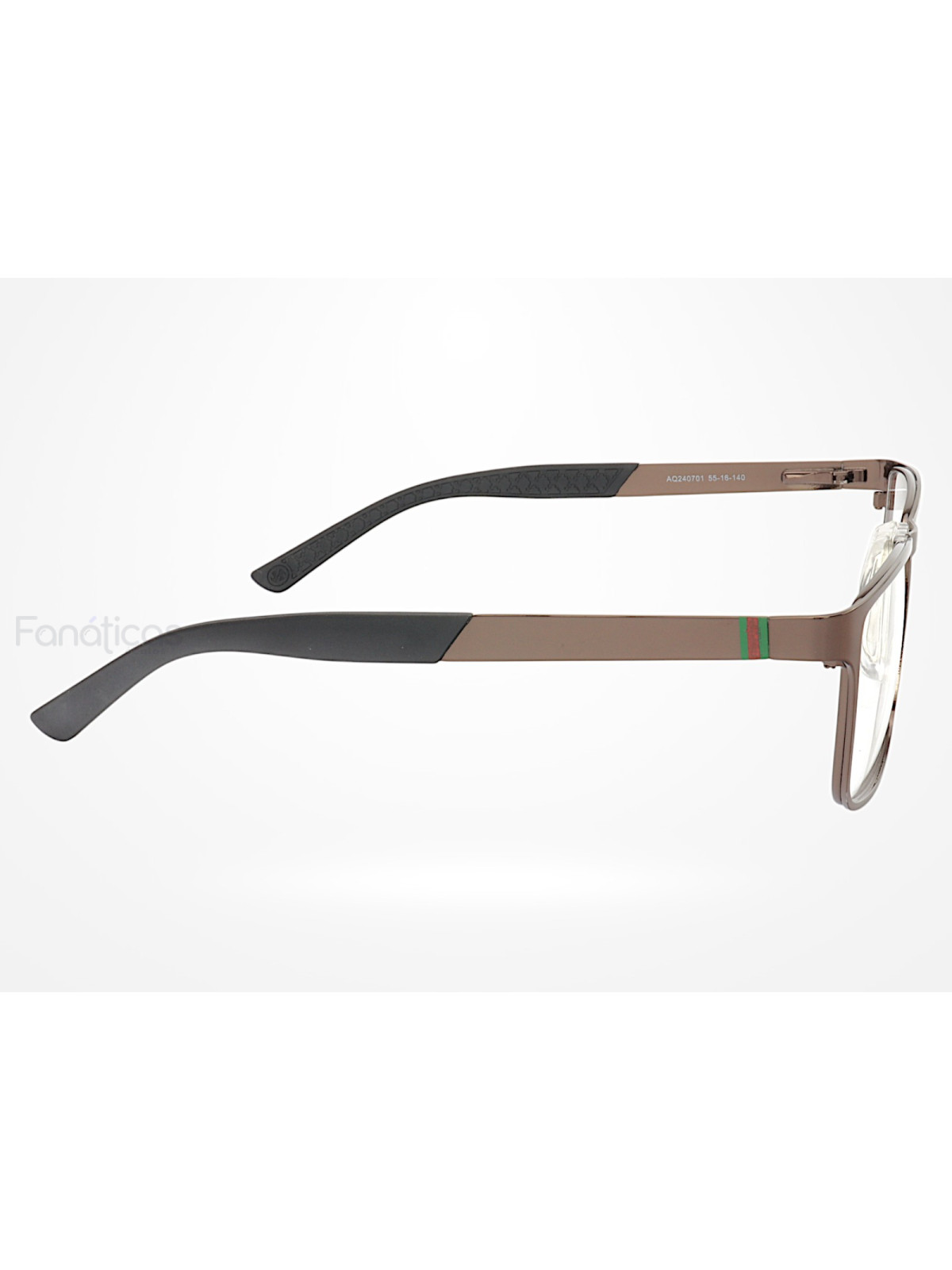 Armação de Óculos AQ240701 Retangular Marrom