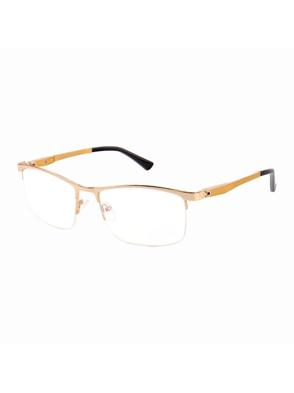 Armacao de Óculos Retangular FN9311 Dourado