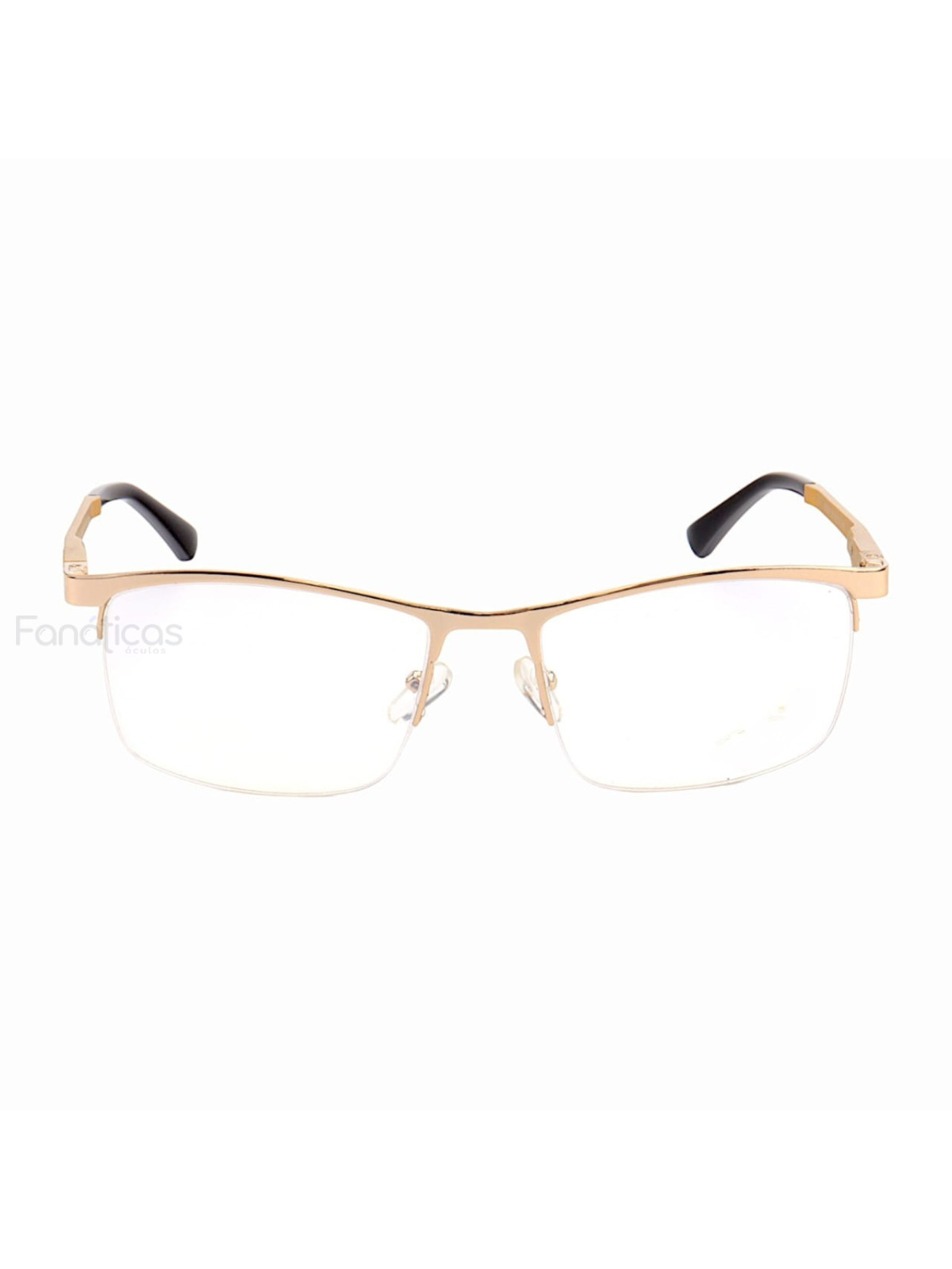 Armacao de Óculos Retangular FN9311 Dourado