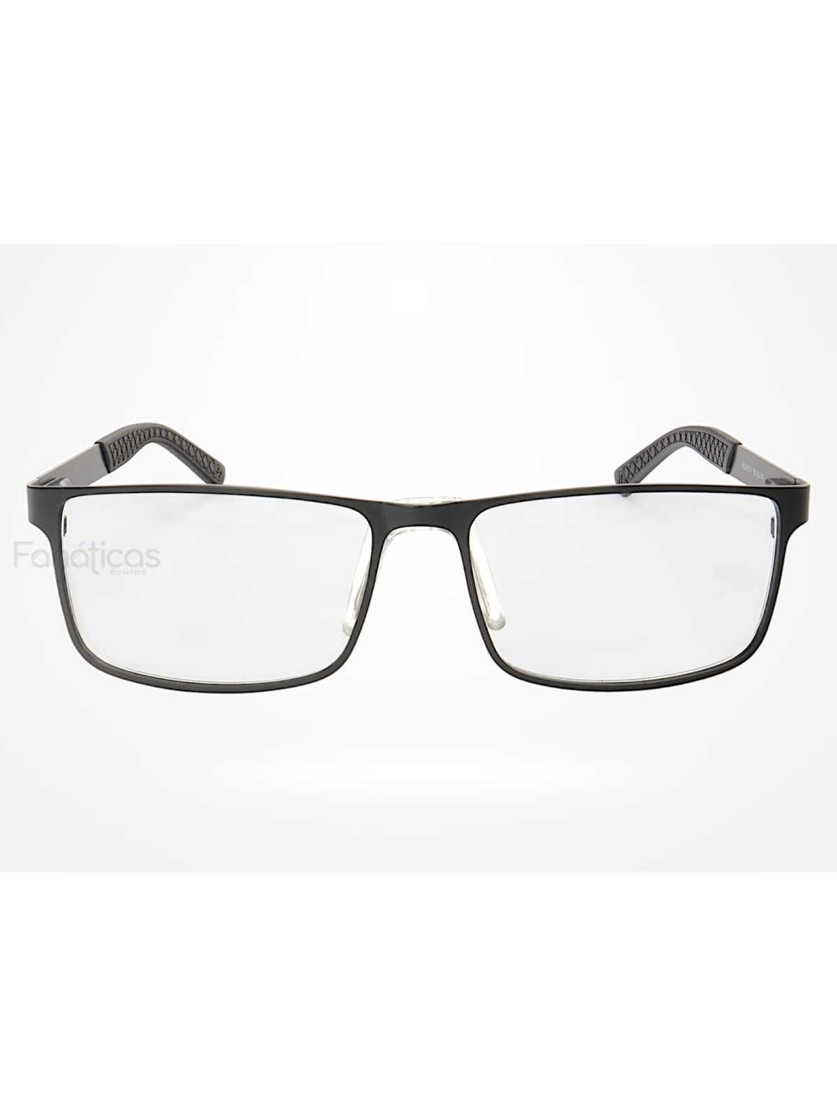Armação de Óculos AQ240701 Retangular Preto