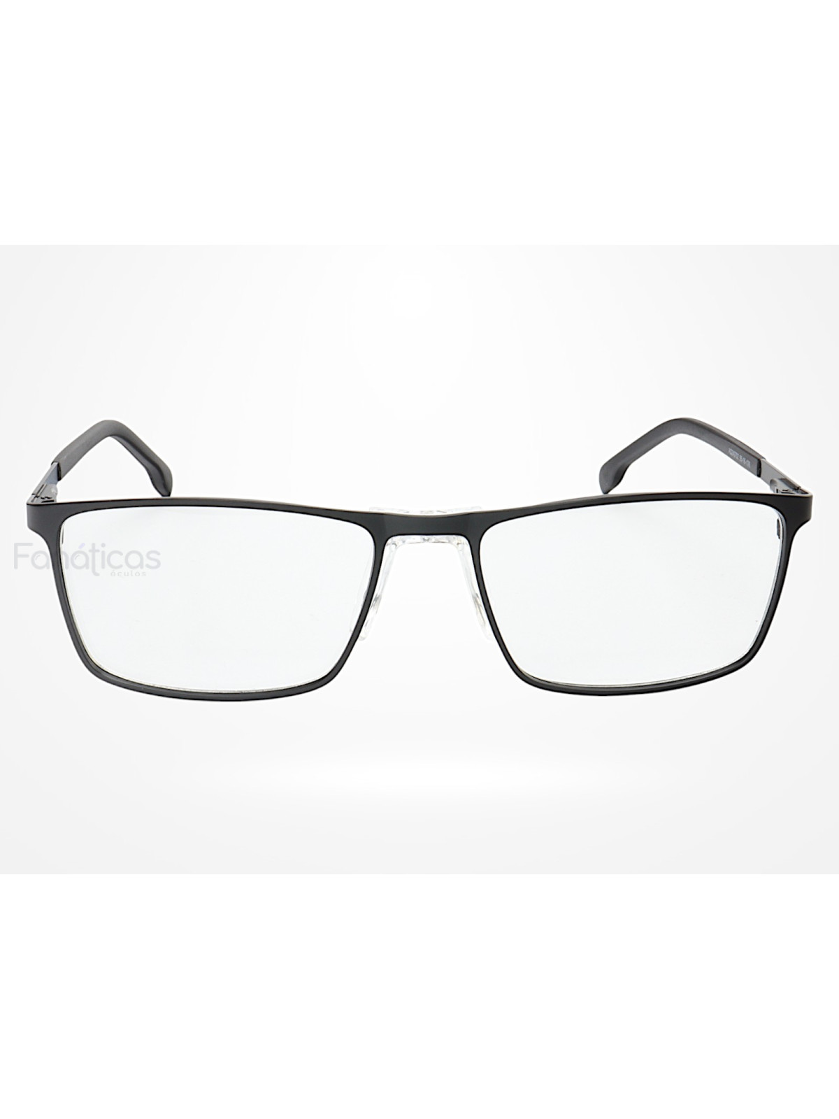 Armação de Óculos AQ240702 Retangular Preto